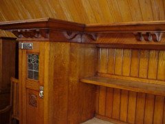 E A Taylor for Wylie and Lochhead. An Arts and Crafts oak sideboard - Thumbnail 2