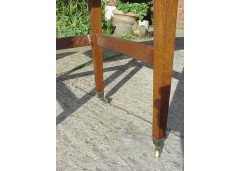 George Walton. An Arts and Crafts oak fold over writing desk - Thumbnail 8