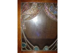 C F A Voysey for J S Henry. An Arts and Crafts oak display cabinet - Thumbnail 4