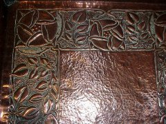 An Arts and Crafts copper tray - Thumbnail 3