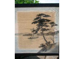 E W Godwin for William Watt. An Anglo-Japanese firescreen - Thumbnail 4