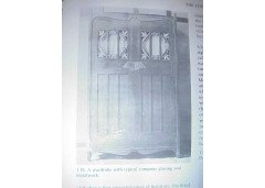 George Walton. An Arts and Crafts Glasgow School oak double wardrobe - Thumbnail 5