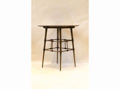 Liberty and Co (attributed). An oak square occasional table in the style of E W Godwin - Thumbnail 1