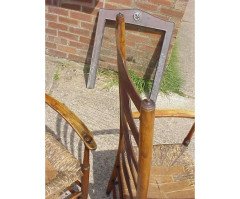 Ernest Gimson for Edward Gardiner. A pair of armchairs - Thumbnail 8