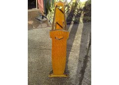 Ambrose Heal for Heals of London. An Arts and Crafts oak towell rail - Thumbnail 4