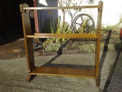 Ambrose Heal for Heals of London. An Arts and Crafts oak towell rail - Thumbnail 5
