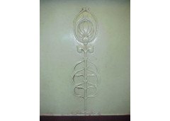 An Arts and Crafts Glasgow Style cast iron fireplace - Thumbnail 7