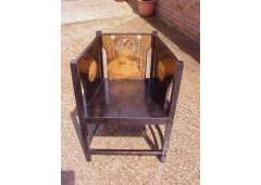 A Glasgow School tub chair - Thumbnail 2
