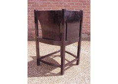 A Glasgow School tub chair - Thumbnail 20