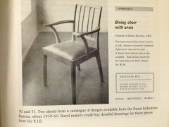 Edward Barnsley. A super quality pair of Cotswold style oak armchair - Thumbnail 13