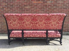 Bruce Talbert for Gillows. An Aesthetic Movement ebonised settee - Thumbnail 7