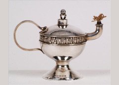 A E Jones. An Arts and Crafts silver table - Thumbnail 1