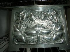Margaret Gilmour (attributed). A silver-plated planter - Thumbnail 4