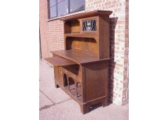 P E Gane. An oak Arts and Crafts sideboard in the manner of E A Taylor - Thumbnail 2