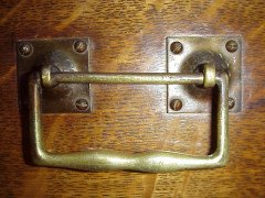 P E Gane. An oak Arts and Crafts sideboard in the manner of E A Taylor - Thumbnail 7