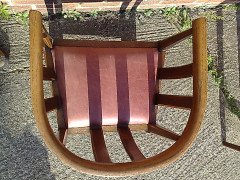 Gordon Russell. A set of six Cotswold School Arts and Crafts sculptured oak tub chairs - Thumbnail 8