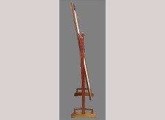 E W Godwin (attributed). An Anglo-Japanese oak cheval mirror - Thumbnail 2