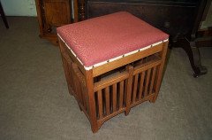 An interesting Arts and Crafts stool - Thumbnail 1