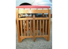 An interesting Arts and Crafts stool - Thumbnail 2