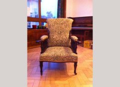 George Jack for Morris and Co. A mahogany gentleman's armchair - Thumbnail 1
