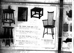Liberty and Co. A pair of beech high comb back elbow chairs - Thumbnail 8