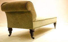 George Jack for Morris and Co. A mahogany 'Saville' chaise longue - Thumbnail 2