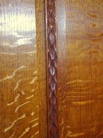 Romney Green. A Cotswold School hanging corner cabinet - Thumbnail 6