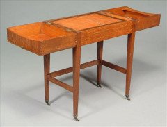 George Walton. An oak small fold-out desk - Thumbnail 2
