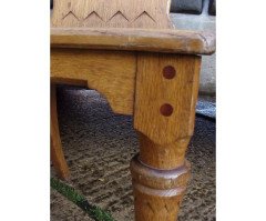 Charles Bevan for Marsh Jones and Cribb. A quality oak hall chair - Thumbnail 3