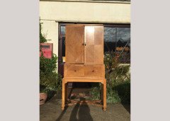Charles Spooner. A rare Arts Crafts oak bureau bookcase - Thumbnail 2