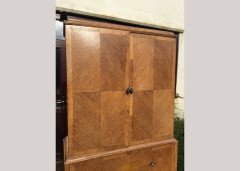 Charles Spooner. A rare Arts Crafts oak bureau bookcase - Thumbnail 3