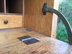Charles Spooner. A rare Arts Crafts oak bureau bookcase - Thumbnail 7