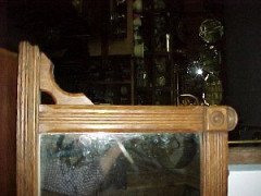 Bruce Talbert (manner). A Gothic Revival Oak Overmantel Mirror - Thumbnail 3