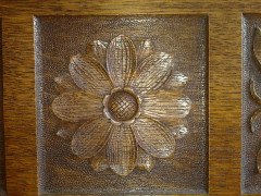 Bruce Talbert for Gillows. A fine Gothic Revival 1/4 sawn oak bookcase - Thumbnail 7