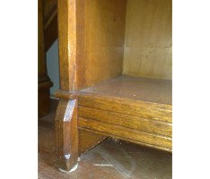 Bruce Talbert for Gillows. A fine Gothic Revival 1/4 sawn oak bookcase - Thumbnail 16