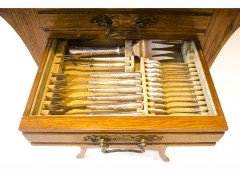 WMF. An Art Nouveau electro-plated table service for twelve settings pattern 44 - Thumbnail 6