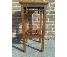 E W Godwin for William Watt. An Anglo-Japanese oak plant stand - Thumbnail 6