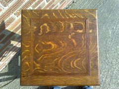 E W Godwin for William Watt. An Anglo-Japanese oak plant stand - Thumbnail 9