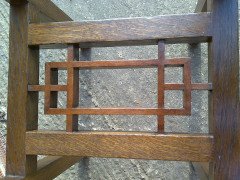 E W Godwin for William Watt. An Anglo-Japanese oak plant stand - Thumbnail 13