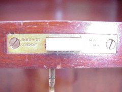 George Jack for Morris and Co. A figured mahogany, chequer and line inlaid secretaire bookcase - Thumbnail 9