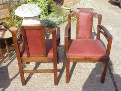 Frank Brangwyn. A pair of armchairs - Thumbnail 1