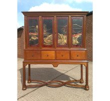 Charles Spooner. A rare and important Anglo-Japanese Exhibition cabinet in the 17th century style - Thumbnail 2