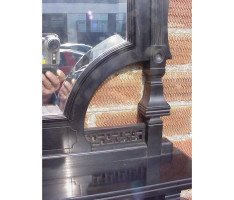 W J Estall (possibly). An ebonised Anglo-Japanese cabinet of supreme quality with Amboyna serving area  - Thumbnail 10