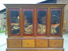 Charles Spooner. A rare and important Anglo-Japanese Exhibition cabinet in the 17th century style - Thumbnail 10