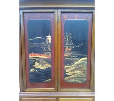 Charles Spooner. A rare and important Anglo-Japanese Exhibition cabinet in the 17th century style - Thumbnail 12
