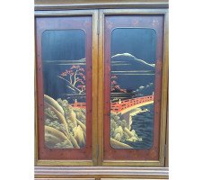 Charles Spooner. A rare and important Anglo-Japanese Exhibition cabinet in the 17th century style - Thumbnail 13