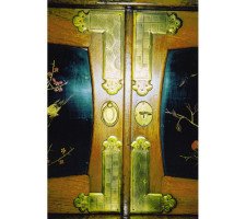 Thomas Jeckyll for C Hindley and Sons. A fine and rare walnut desk in the Anglo-Japanese style - Thumbnail 7