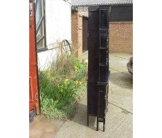 Daniel Cottier (attributed). An impressive Aesthetic Movement ebonised cabinet for semi-fixing - Thumbnail 4