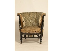 E W Godwin for William Watt. An Anglo-Japanese tub chair - Thumbnail 2