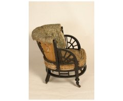 E W Godwin for William Watt. An Anglo-Japanese tub chair - Thumbnail 3